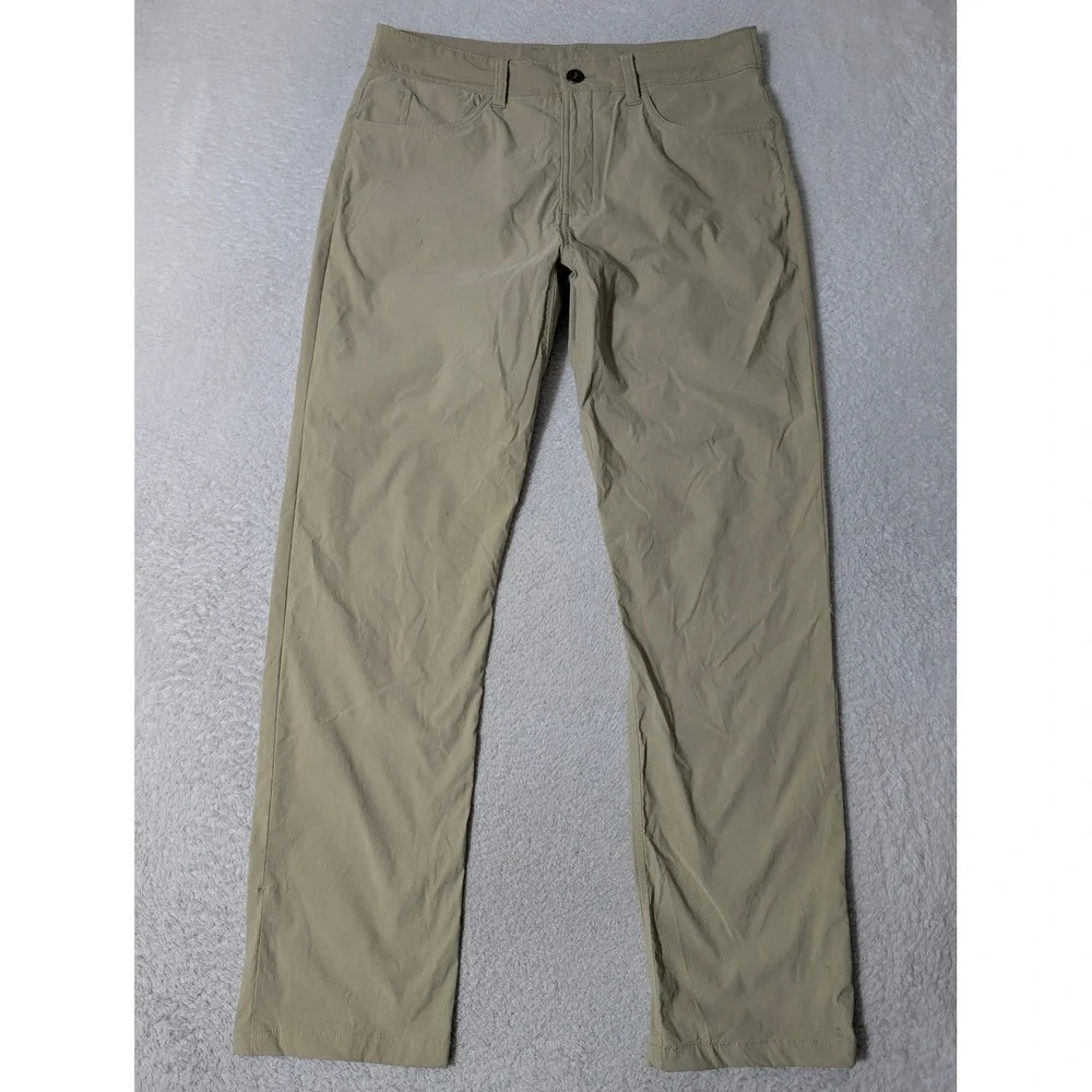 The North Face Sprag Pants Mens 32/30‎ Tan Nylon Stretch Hiking Outdoor NF0A5J98